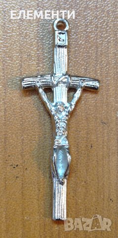 Метален Елемент / Медальон - КРЪСТ