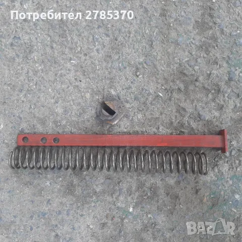 Пружина и стебло за култиватор, снимка 2 - Селскостопанска техника - 49643559