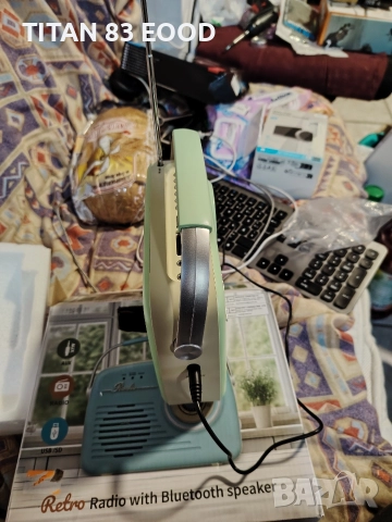 Преносимо радио AM/FM, Bluetooth, поддържа SD карта и USB, снимка 2 - Радиокасетофони, транзистори - 52857246