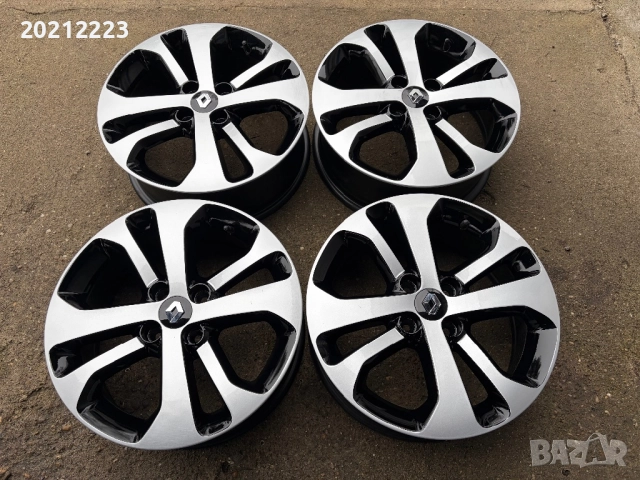 4 броя алуминиеви джанти за Renault Clio 16, снимка 2 - Гуми и джанти - 52884571