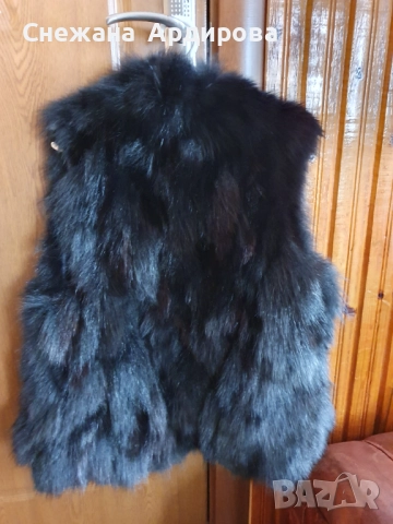 Елек естествен косъм , снимка 2 - Елеци - 52985082