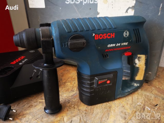 Акумолаторен перфоратор  BOSCH GBH 24 VRE BOSHHAMMER Made in Germany Захват SDS Plus / Сила на удар	, снимка 8 - Бормашини - 37339903