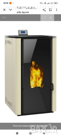 пелетна камина Прити с водна риза PRITY PLW25
