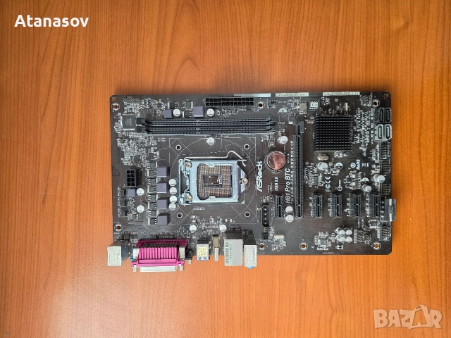 Asrock H81 Pro BTC сокет 1150, снимка 3 - Дънни платки - 52952311