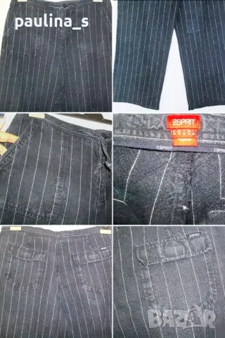 Шест различни броя / Дамски маркови панталони тип бермуди или шалвари, снимка 13 - Къси панталони и бермуди - 15366622