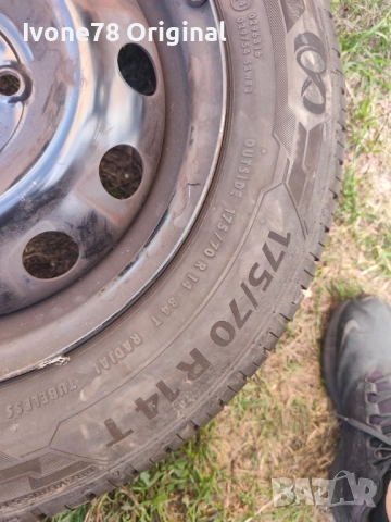 ПРОМО Железни Джанти за Hyundai Toyota KIA 4x100 14 цола.Отлично състояние., снимка 7 - Гуми и джанти - 52186431