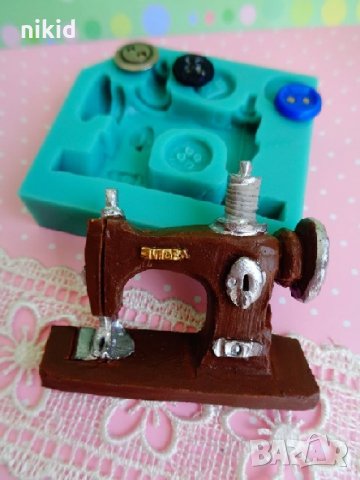 Шевна Машина и копчета силиконов молд форма декорация торта фондан шоколад гипс 