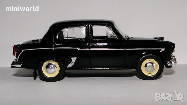 Москвич 407 1962 - мащаб 1:43 на DeAgostini моделът е нов в блистер, снимка 9 - Колекции - 43641251