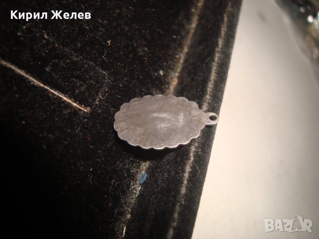 СРЕБЪРНА ЕМАЙЛИРАНА ИКОНА ИКОНКА - МЕДАЛЬОН 19362, снимка 4 - Колиета, медальони, синджири - 32318097