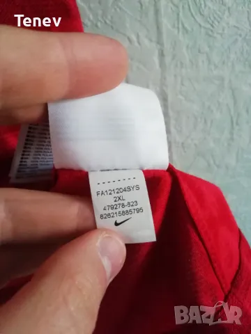 Manchester United #8 Anderson Nike 2XL XXL оригинална тениска фланелка Манчестър Юнайтед Андерсон , снимка 10 - Тениски - 48056280