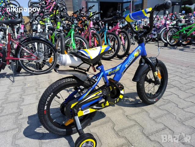 BYOX Велосипед 14" RAPID blue, снимка 11 - Велосипеди - 53534418