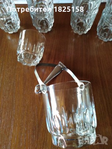 Сервиз 12 чаши и съд за лед, снимка 3 - Сервизи - 28320860