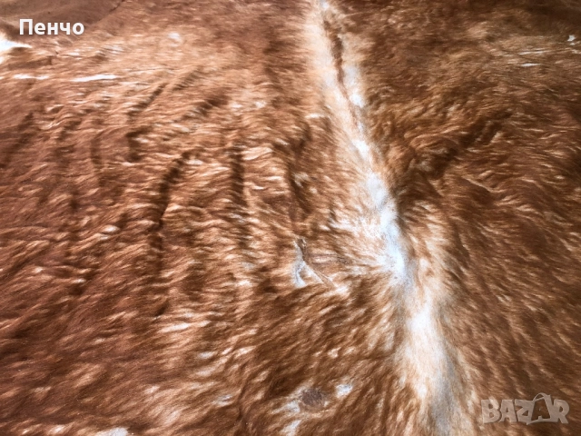 килим естествена ТЕЛЕШКА КОЖА, снимка 7 - Антикварни и старинни предмети - 51059292