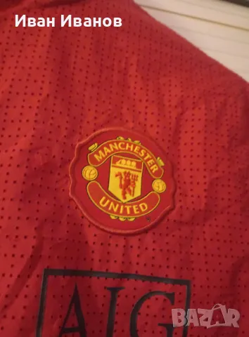 Оригинално яке на Манчестър Юнайтед, снимка 3 - Футбол - 48430387