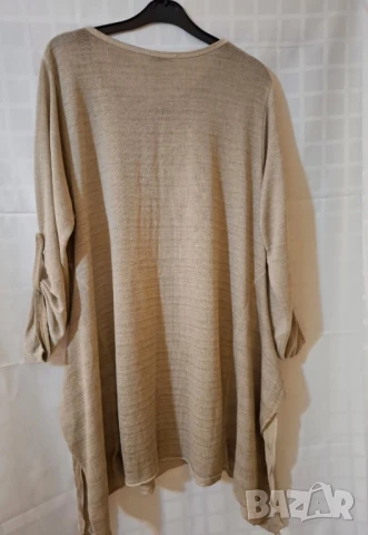 Италианска вискозна блуза – лекота и елегантност, снимка 4 - Блузи с дълъг ръкав и пуловери - 50911325