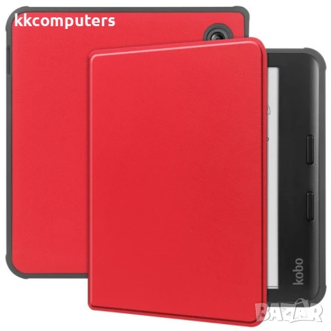 Kobo Libra Colour Кожен Калъф, снимка 5 - Калъфи, кейсове - 50961167