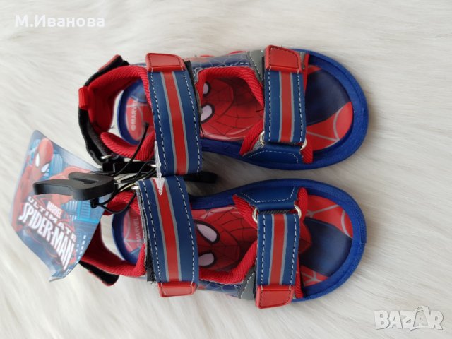 Детски сандали Спайдърмен N22/23, снимка 2 - Детски сандали и чехли - 28935660