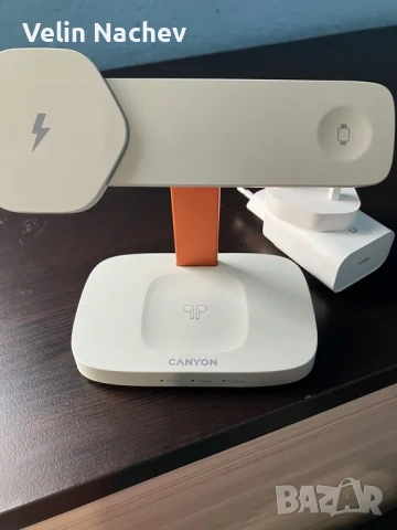 Canyon WCS-310 Hexagon - 3-в-1 Безжична станция за зареждане, снимка 2 - Безжични зарядни - 53276979