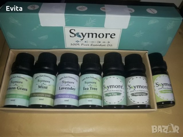 Етерични масла Skymore 10 мл- 100 % чисто натурално етерично масло, снимка 1 - Други - 32778178