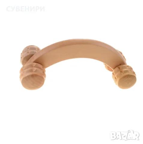 Уред за масаж с четири релефни топчета, подобрява кръвообращението и обмяната на веществата., снимка 2 - Масажори - 49297740