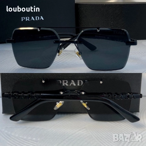 Дамски Мъжки слънчеви очила с правоъгълни 2 цвята черни , снимка 3 - Слънчеви и диоптрични очила - 51726190