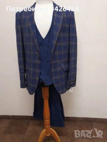 Мъжки костюм в английски стил