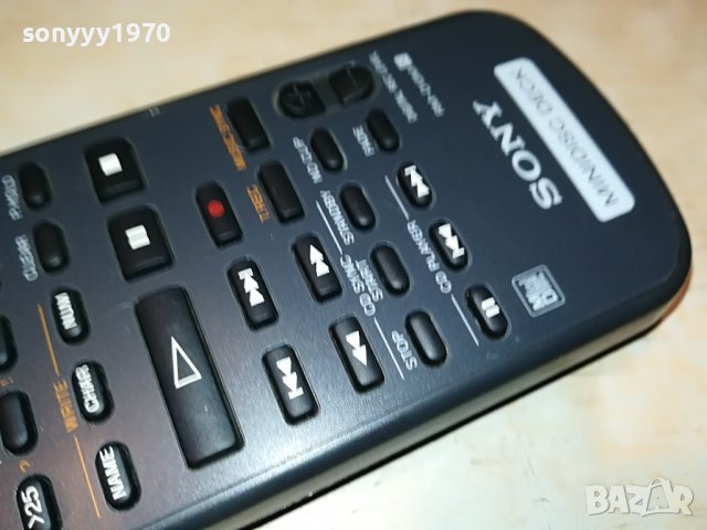 SONY RM-D13M MINIDISC DECK REMOTE CONTROL-ВНОС SWISS 1809221124, снимка 3 - Други - 38036760