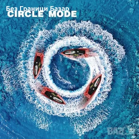 Нова Играчка лодка с двойни мотори, до 30 минути игра за езера и басейни, снимка 6 - Образователни игри - 48555509