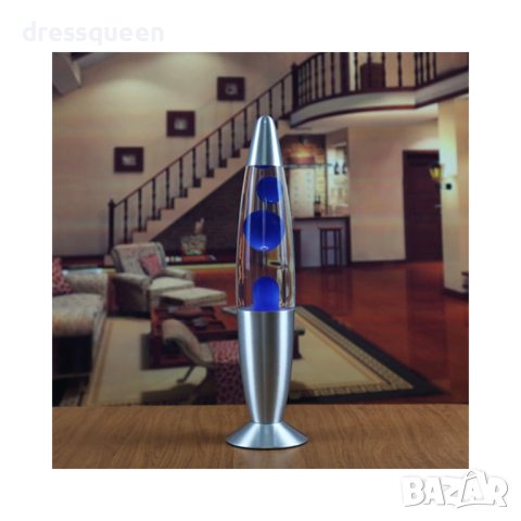 2116 Нощна лампа Лава, снимка 4 - Настолни лампи - 43950511