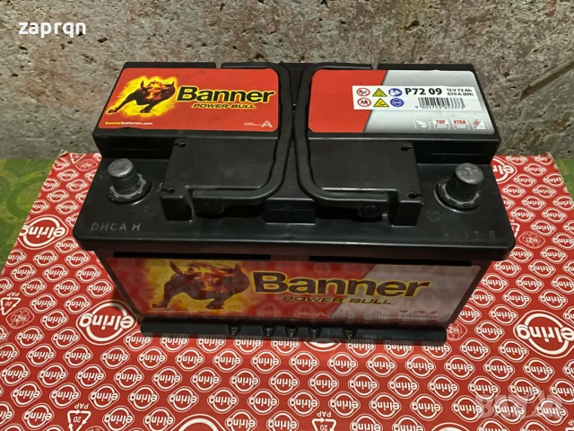Aкумулатор Banner/Банер 72 амп/ч 670 А