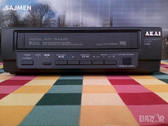 AKAI VS-R100EDG vhs, снимка 7 - Декове - 27369441