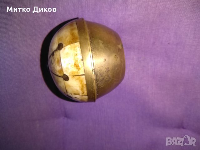 Стара кутийка за бижута медна на винт и слонова кост , снимка 10 - Декорация за дома - 28276650
