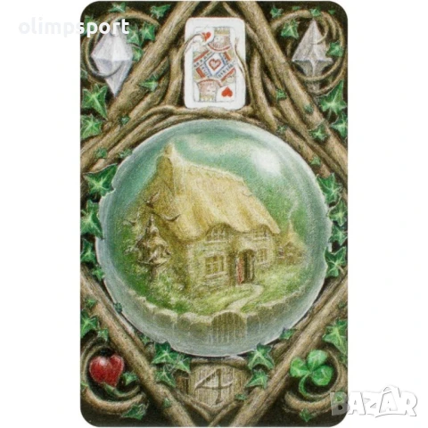 Карти Оракул Enchanted Lenormand Watkins publishing , снимка 6 - Карти за игра - 51328041