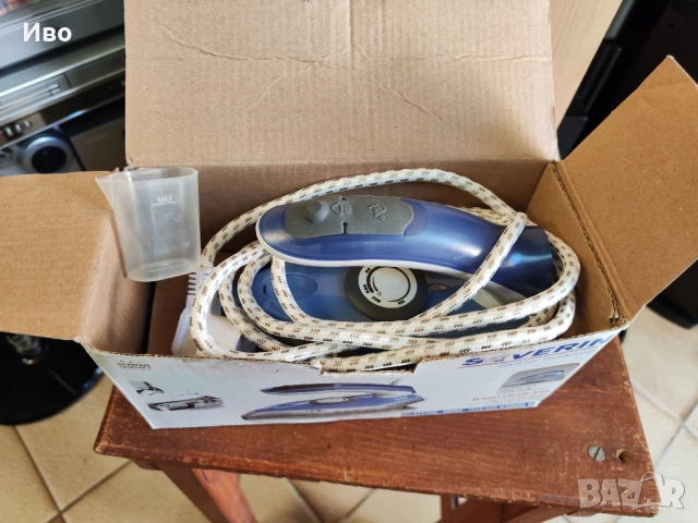 НОВА! Немска туристическа ютия Severin BA 3234 В перфектно техническо и визуално състояние., снимка 3 - Ютии - 52006827