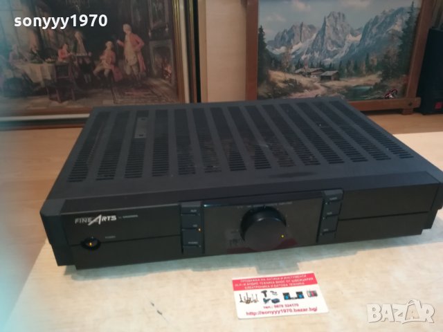 ПОРЪЧАН-Fine Arts HiFi Stereo AMPLIFIER-внос SWISS 2503211912, снимка 2 - Ресийвъри, усилватели, смесителни пултове - 32303755