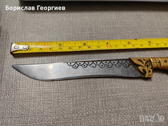 Стар български нож, снимка 2 - Ножове - 43541131
