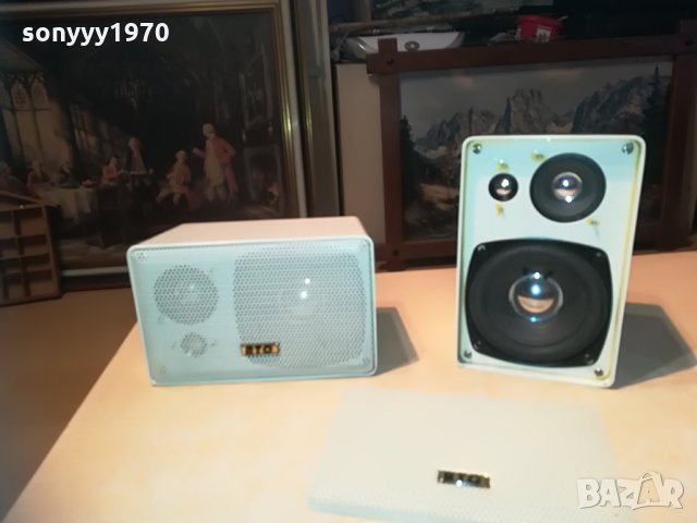 rto hfw-100 hifi-2x100w//8ohm-метални зверчета-19х12х12см, снимка 4 - Тонколони - 28321794