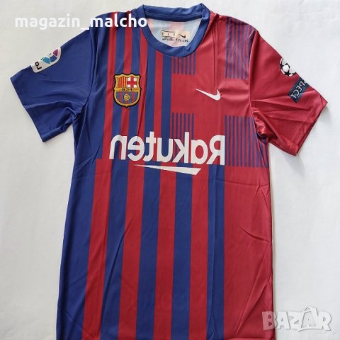 МЪЖКА ТЕНИСКА - NIKE FC BARCELONA MEMPHIS 9; размери: от М до 2XL, снимка 2 - Футбол - 35517443