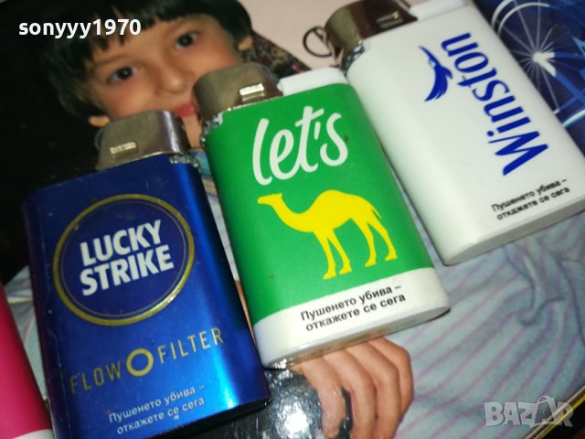 CAMEL LUCKY И ДР ЗАПАЛКИ 3001241114, снимка 5 - Колекции - 44043554