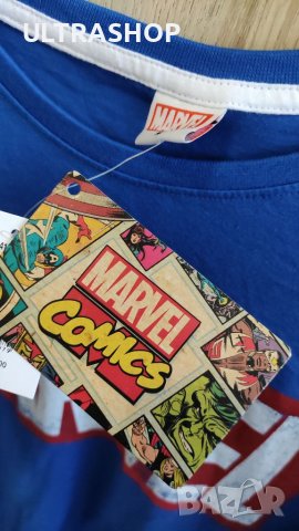 НОВА Мъжка тениска на Marvel M size , снимка 3 - Тениски - 40135085