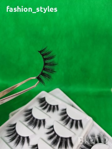 4D Мигли естествен косъм, снимка 1