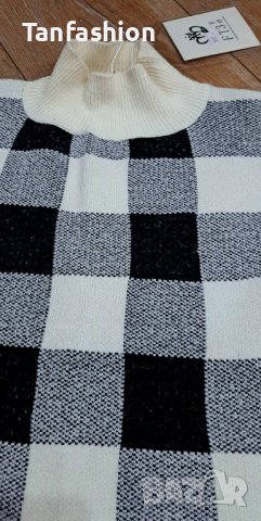 Топъл дамски пуловер , снимка 3 - Блузи с дълъг ръкав и пуловери - 43341513