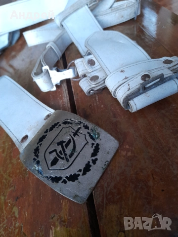 Стар Милиционерски,Полицейски колан #4, снимка 2 - Антикварни и старинни предмети - 52325126