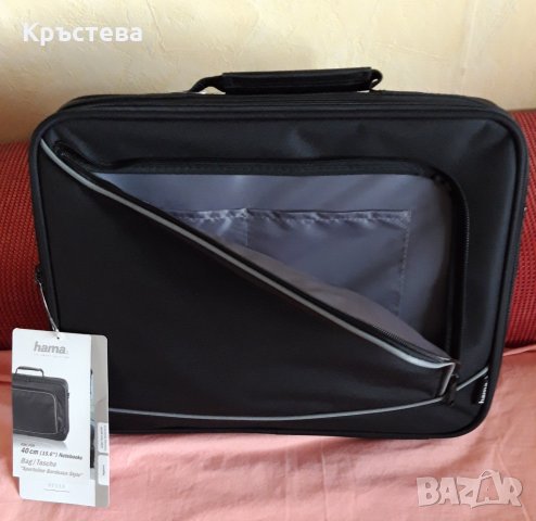 продавам нова чанта за лаптоп, марка "Хама" 15,6 инча, Германия, снимка 1 - Лаптоп аксесоари - 35033581