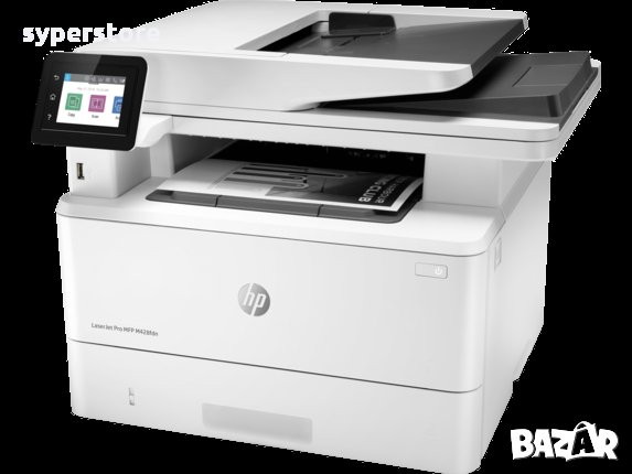 Принтер Лазерен Мултифункционален 4 в 1 Черно - бял HP LaserJet Pro MFP M428FDN Принтер, скенер, коп, снимка 2 - Принтери, копири, скенери - 33560711