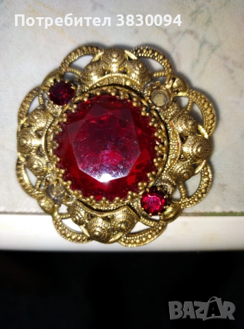 Стара Филигранна Брошка