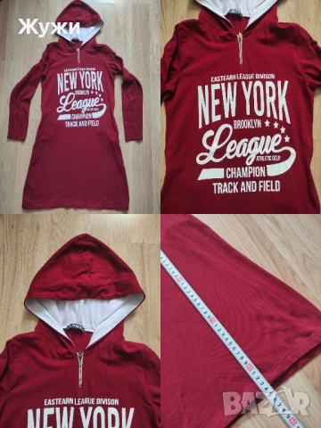 НАМАЛЕНИЕ 10% НА ВСИЧКО В ТАЗИ ОБЯВА!!! СТРАХОТНИ дамски рокли,S размер, снимка 17 - Рокли - 36355715