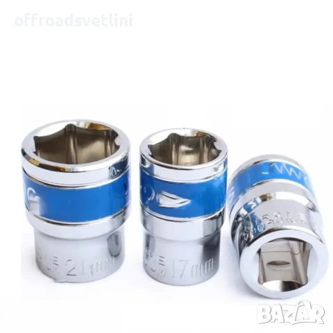  Механичен гайковерт 1:16 за автомобил с вложки 17, 19, 21 мм в куфар, снимка 5 - Аксесоари и консумативи - 51044934