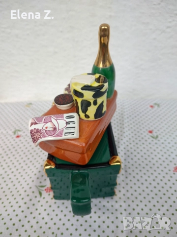 Разкошен колекционерски чайник Ориент Експрес, снимка 4 - Други - 52572360