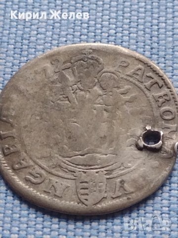 Сребърна монета 6 кройцера 1672г. Леополд първи Унгария за КОЛЕКЦИОНЕРИ 14909, снимка 8 - Нумизматика и бонистика - 42968042